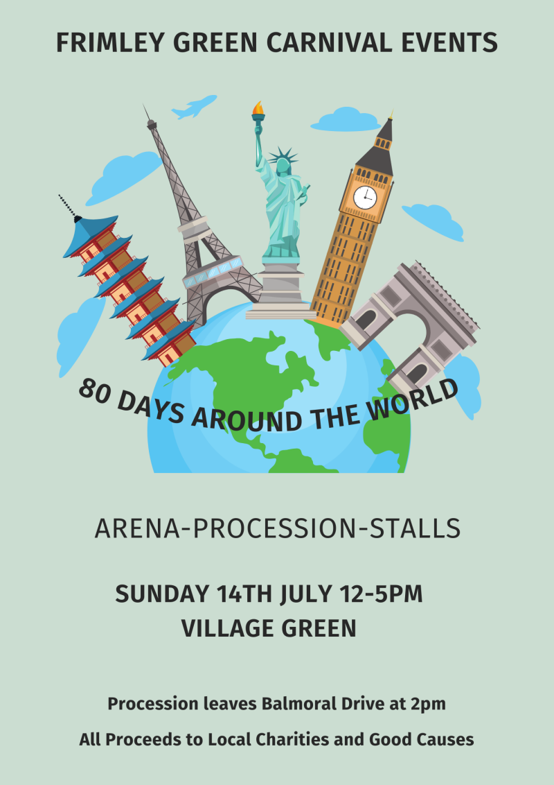 Frimley Green Carnival Poster 2024